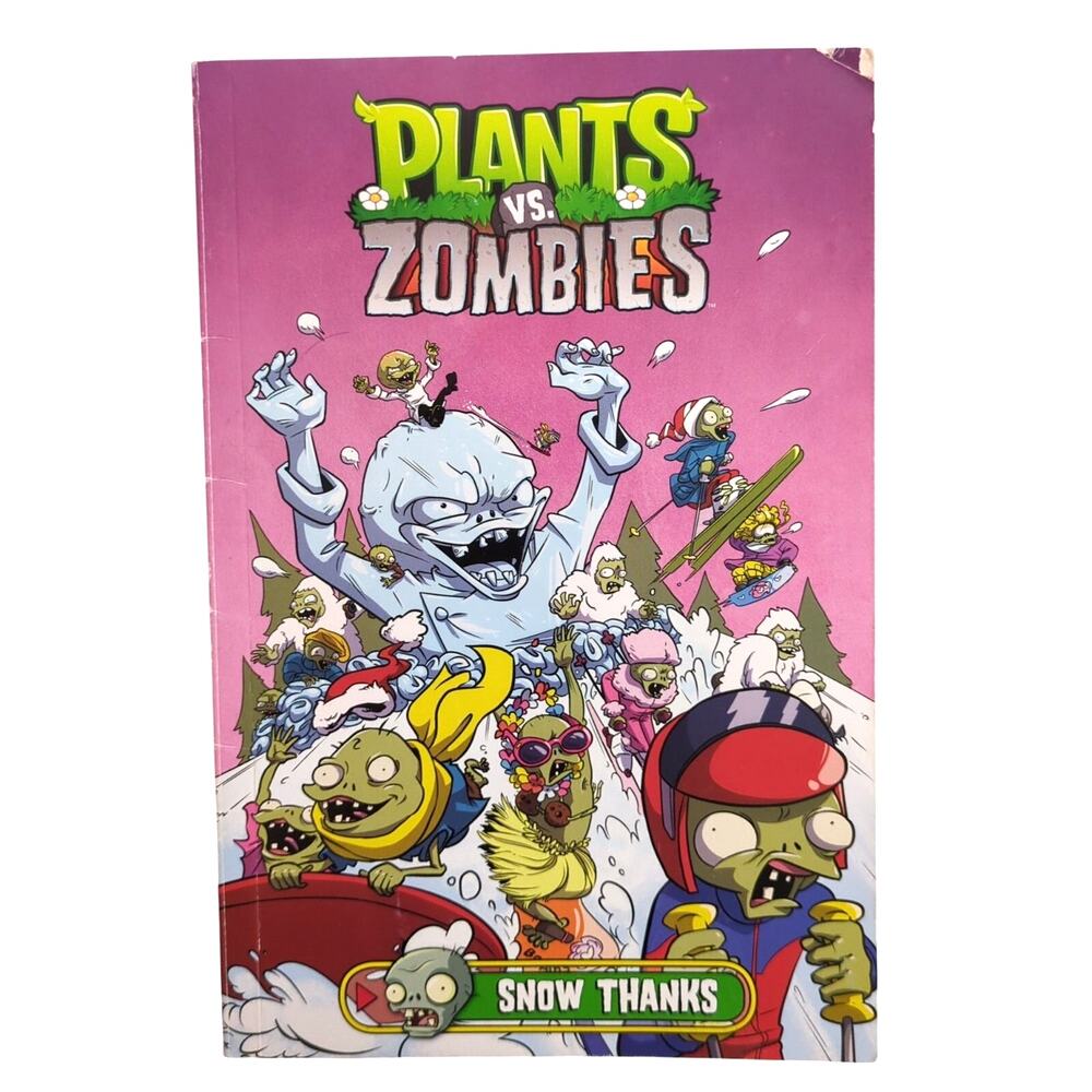 Plants vs. Zombies: Snow Thanks Paul Tobin 2019 Scholastic Dark Horse Comic